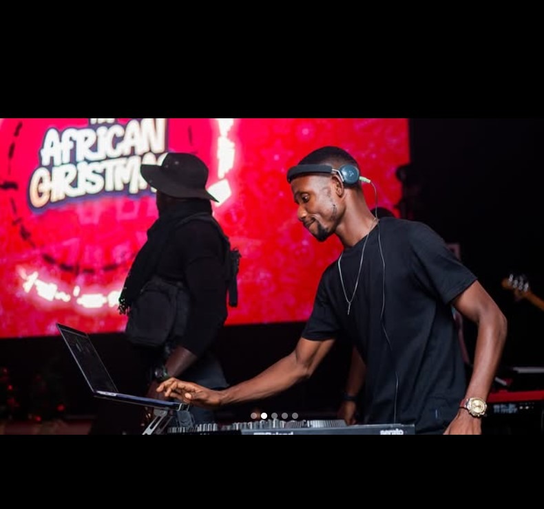 DJ Paloma at African Christmas event
